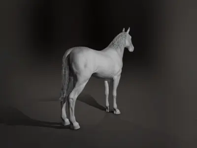 Horse 3D model