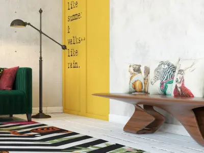 ARTIST LIVING ROOM  3D model