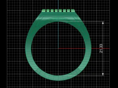 NEO MAN RING MODEL26 3D print model