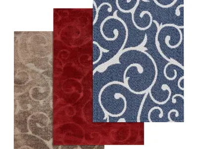 Rug Set 1903 3D model