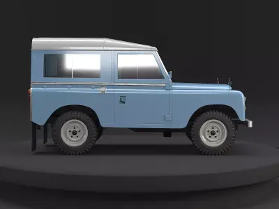 Land Rover Series III Short Wheelbase 3D model