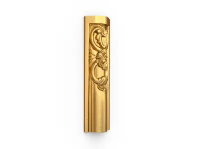 Classic decor ornament carved 35 3D model