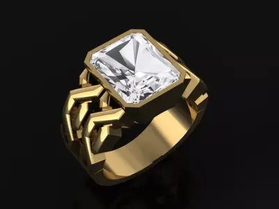 Kont Ring  Free 3D print model