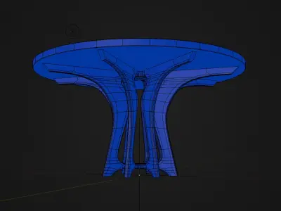 Modern Luxury Table 3D model