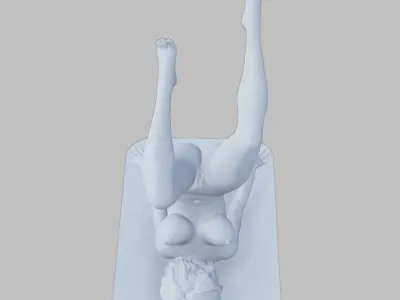 Gym Sexy Girl 3D print model