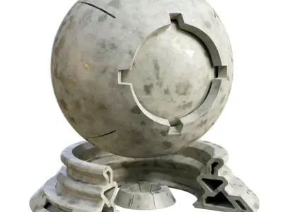 Patina Materials 19-20 - PBR - Seamless - 4k - SBSAR Texture