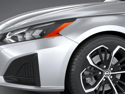 Nissan Altima SR 2023 3D model
