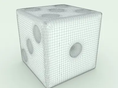 Set of Dice 3D model