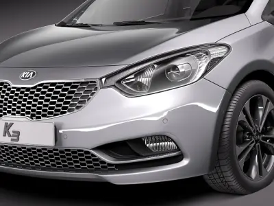 Kia Cerato K3 Forte 2014 3D model
