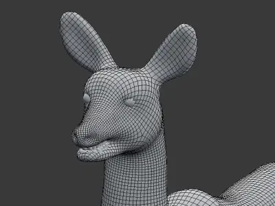 axis deer 3D model