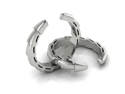 Jewelry Ring Gold 3D print model 6