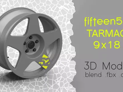 fifteen52 Tarmac Rim 3D Model 3D model