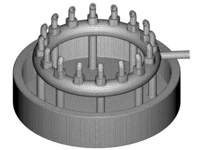 Kids Water Fountain Toy 3D model