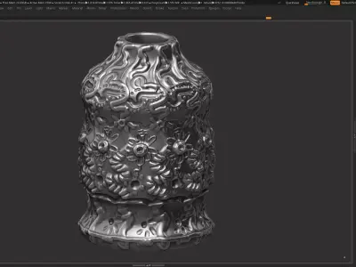 Vase modern 3d print model 3D print model