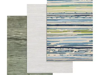 Rug Set 675 3D model