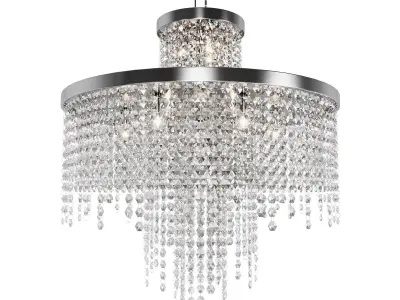 Chandelier Cascada chrome 62GDM-80230 3D model