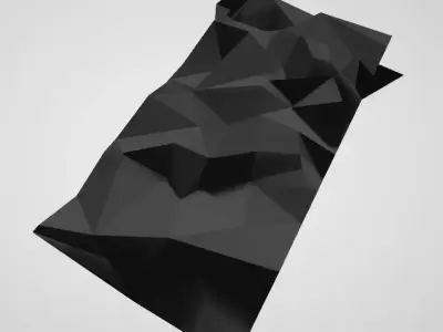 Panel polygonal bag Texture