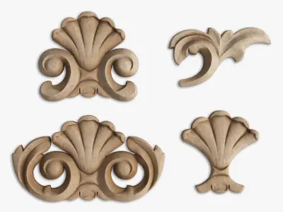 Appliques 01 P2 3D model