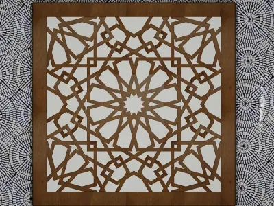 Arabesque art 3D print model