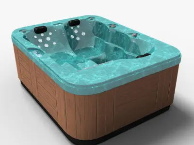 Whirl Rose SPA 3D model