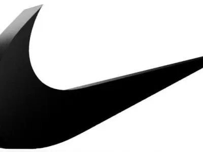 Nike logo 3D model