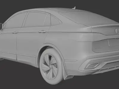 Volkwagen Tiguan  3D print model