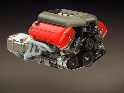 Dosch 3D - Car Details - 2015 3D model