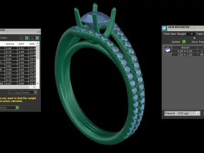ring code 233 3D print model
