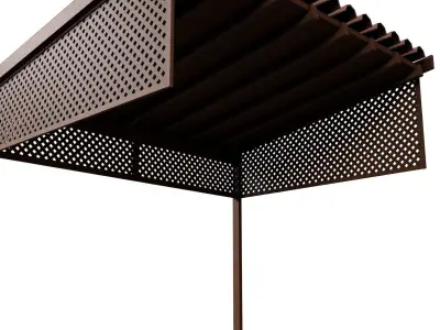 Balcony Roof 3D model