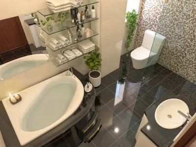 HOME CLASSIC STYLE INTERIOR Free 3D model