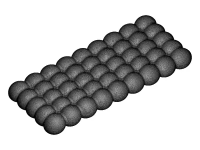 Exquisite Beach Seat Cushion 3D print model