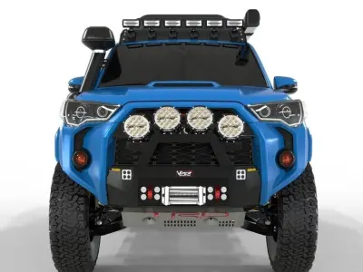 Toyota 4Runner 2020 SR5 Viper Accessories Edition 3D model