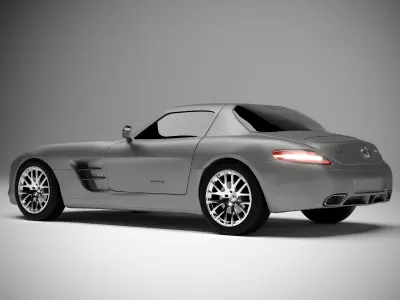 Mercedes benz amg sls 3D model