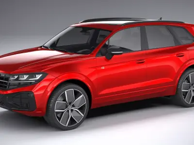 Volkswagen Touareg R-Line 2024 3D model