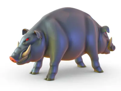 High-Poly the Mythical Binfen 3D model