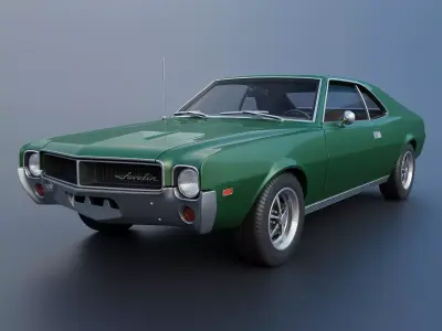 AMC Javelin 1968 3D print model