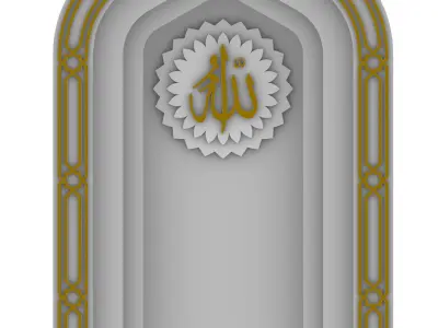 mihrab 3D model