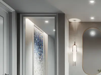 Luxury Bathroom Modern 3D model