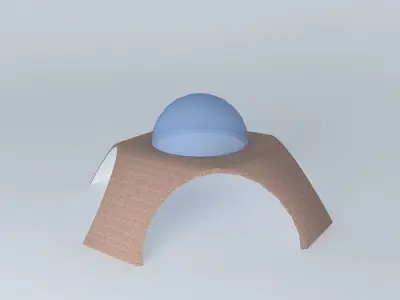 Sport field Free 3D model