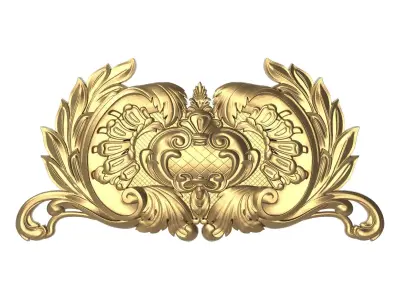 decorative pattern ready for 3D printing 3D model 50