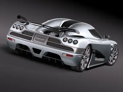 Koenigsegg Trevita CCXR 3D model