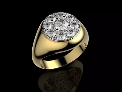 Gold N1524 3D print model