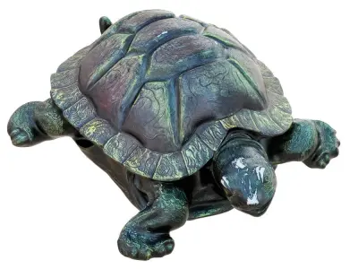 Turtle garden sculpture 3D model