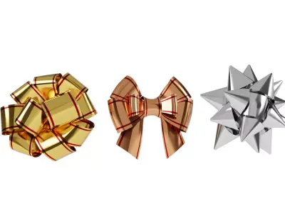 gift ribbon 3D model