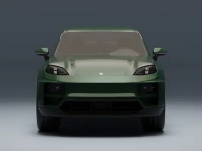 Porsche Macan 2025 3D model