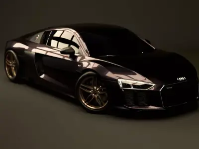 Audi R8 V10  3D model