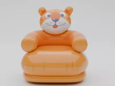 Baby Seatter Low-poly 3D model