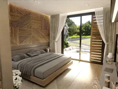 BED ROOM QUARTO 3D model