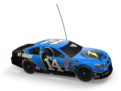 Game Ready RC Sedan Racecar Low-poly 3D model