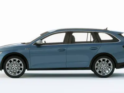 Skoda Octavia Scout 2020 3D model